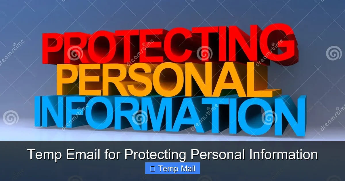 Temp Email for Protecting Personal Information
