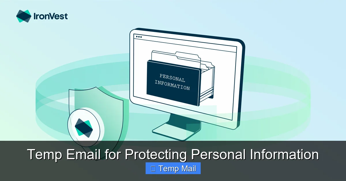 Temp Email for Protecting Personal Information