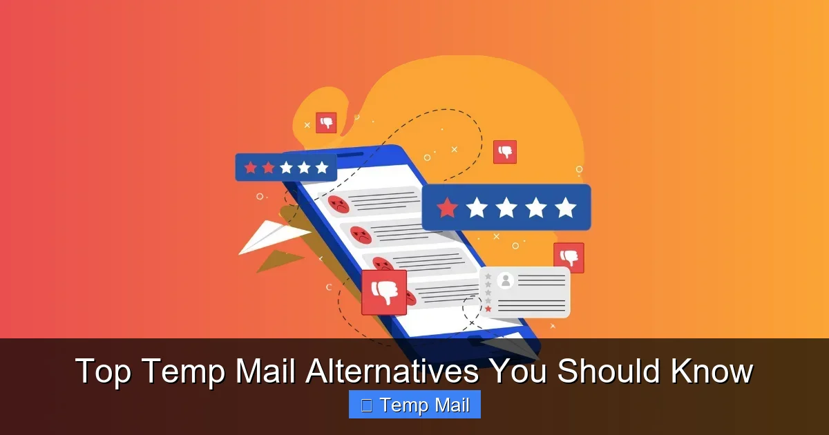 Top Temp Mail Alternatives You Should Know