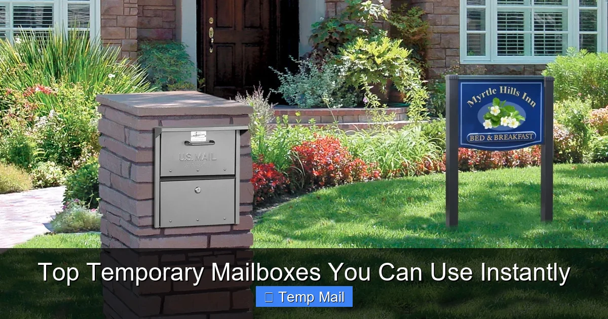 Top Temporary Mailboxes You Can Use Instantly